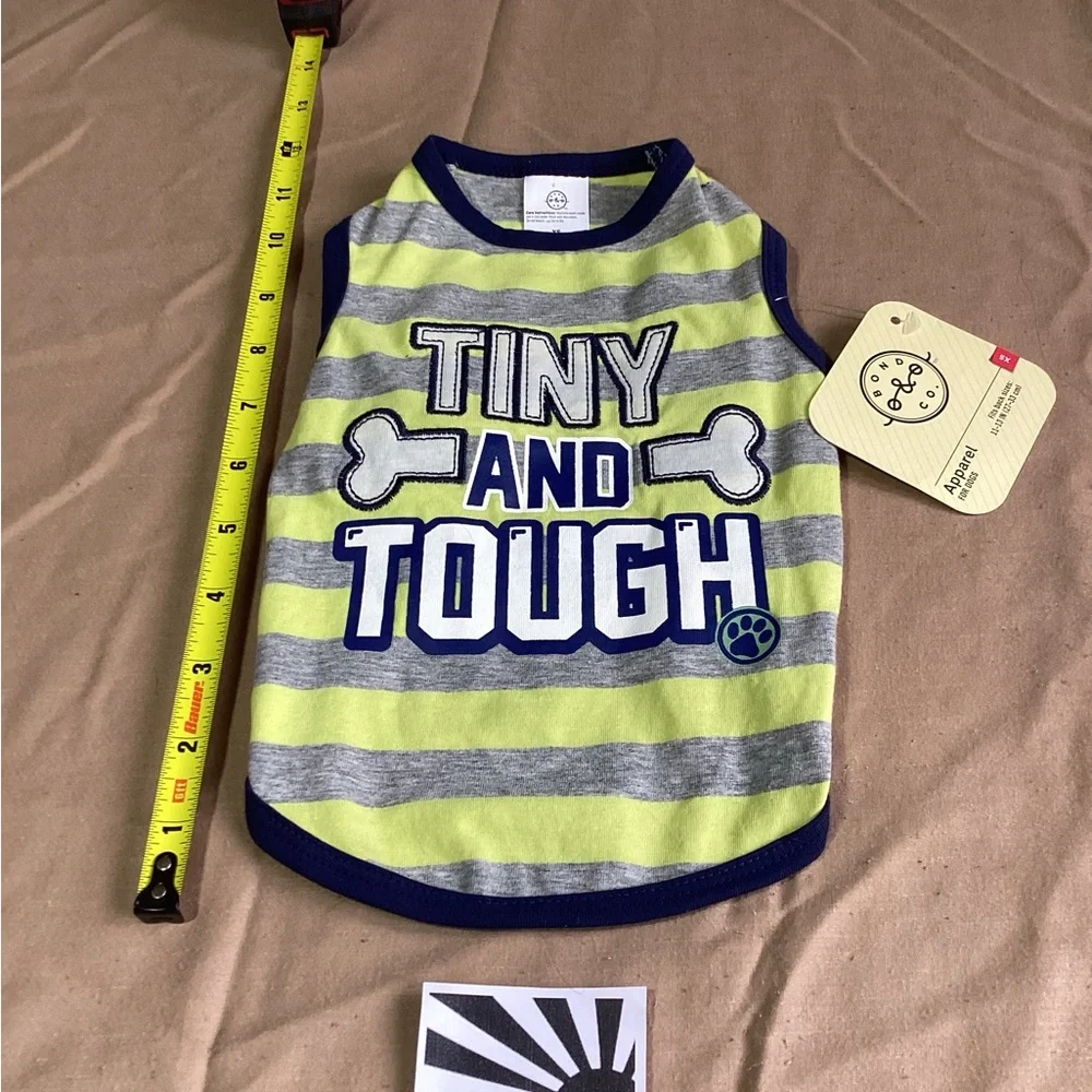 Bond & Co Tiny and Tough Dog Tank Top XS